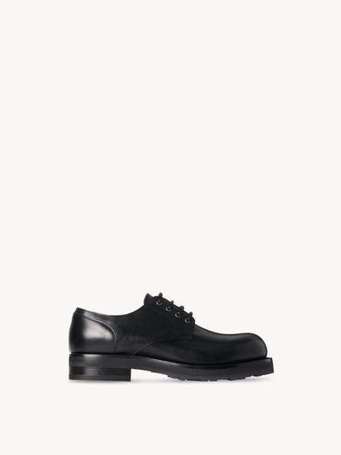 Derby Lug Sole Shoe in Leather