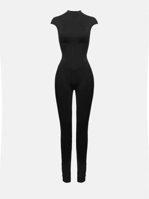 ALRITE LOVE PADDED JUMPSUIT BLACK