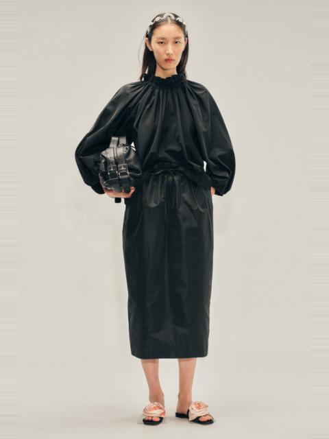 Gathered Waist Tulip Skirt