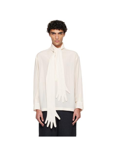 Off-White Glove Detail Blouse