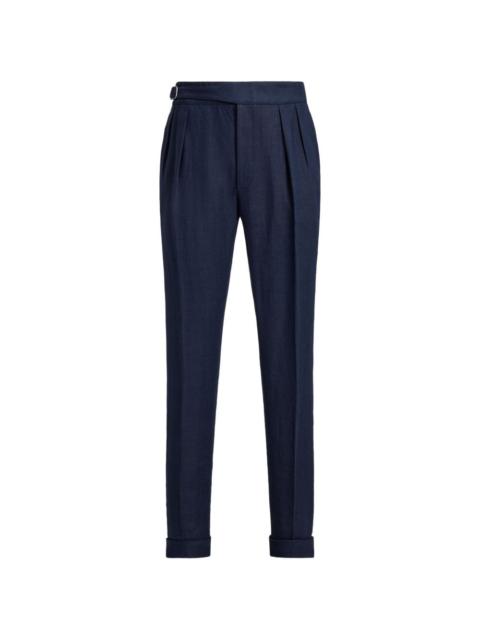Byron pleated trousers