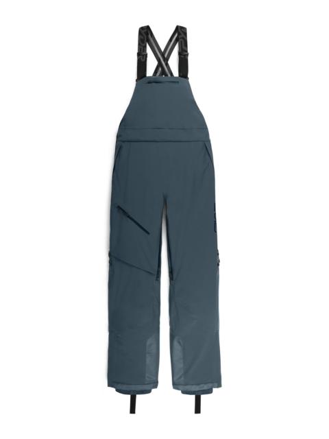 Womens Solitaire Bib Pants - Slate Blue