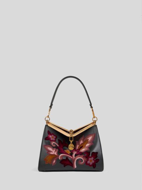 MEDIUM EMBROIDERED VELA BAG