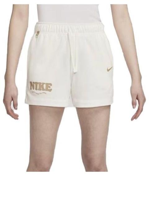 (WMNS) Nike Sportswear Club Fleece Shorts (Asia Sizing) 'Beige' HF6177-133