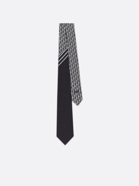 Striped Dior Oblique Tie
