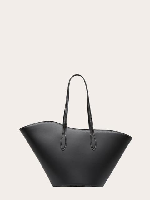 TULIP SHOULDER BAG MEDIUM BLACK