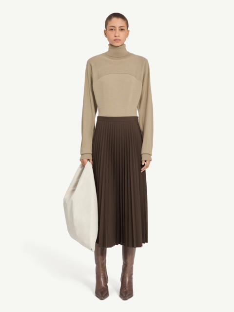 Pleated skirt