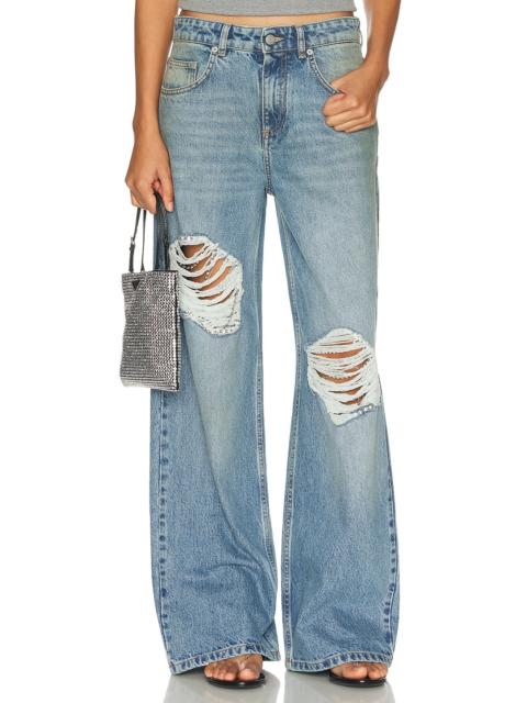 Crystal Fray Wide Leg