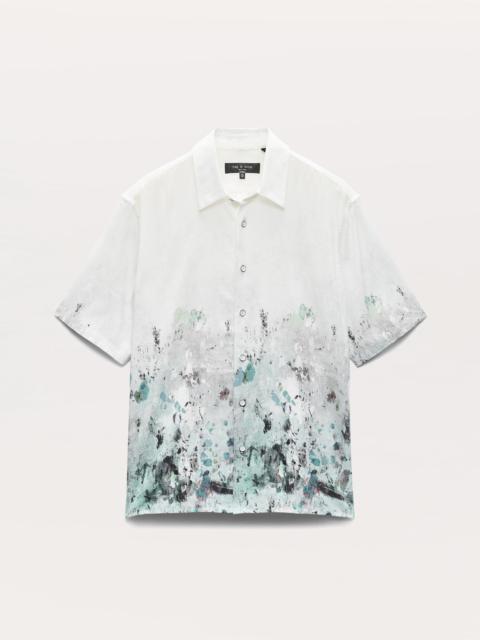 Relaxed Fit Dalton Paint Splatter Shirt
