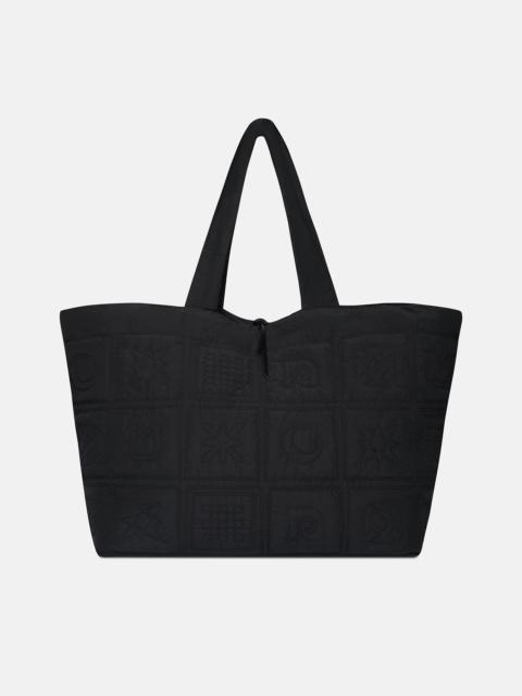 Quilted Tech-Poplin Tote