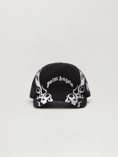 Curved Logo Flames Cap