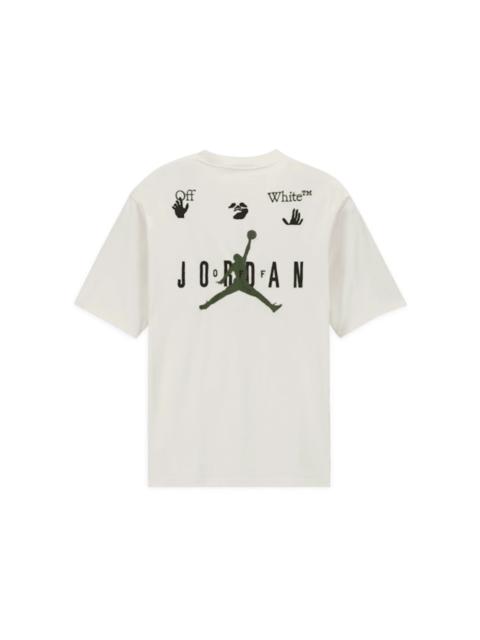 OFF-WHITE x Jordan T-shirt Sail