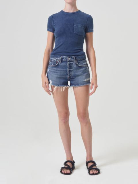PARKER VINTAGE CUT OFF SHORT IN DARK SWAPMEET