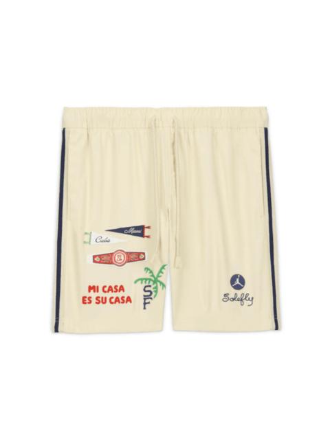 Nike Jordan Pro x Solefly Souvenir Shorts Beige