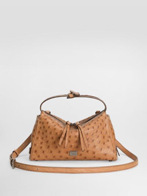 Vittoria ostrich leather bag
