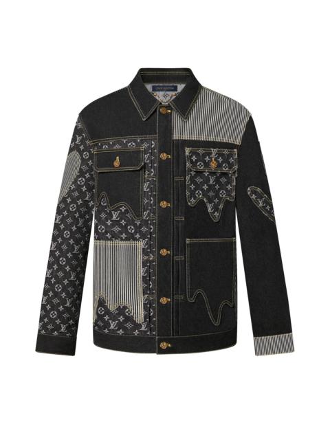 Monogram Crazy Denim Workwear Jacket