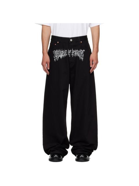 Black Cradle of Filth Baggy Jeans