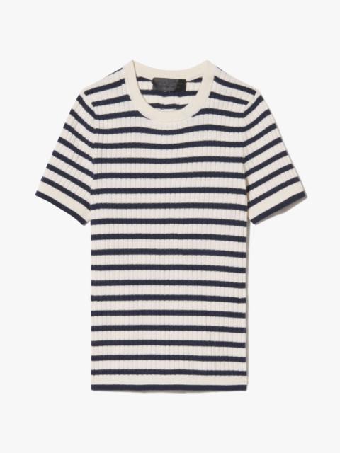 ALITA STRIPE CASHMERE SWEATER