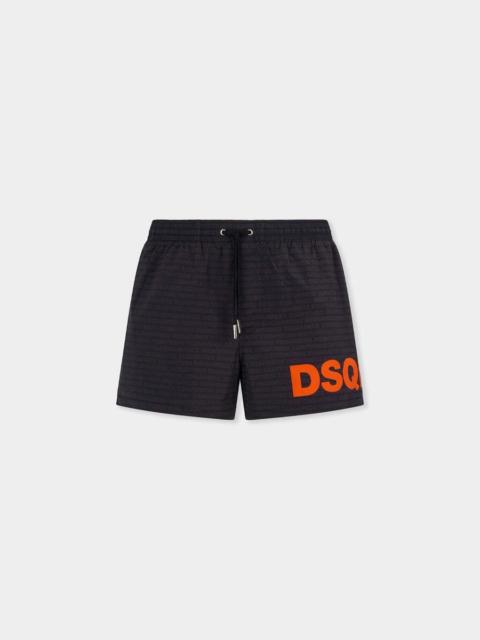 DSQUARED2 LOGO MIDI SWIM BOXER