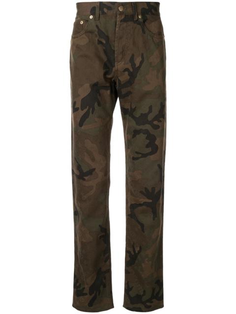 Louis Vuitton X Supreme camo jeans
