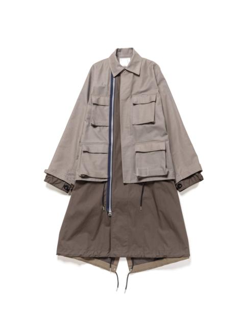 WTAPS Cotton Back Satin Coat