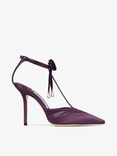 Afia Mesh 100
Winter Bloom Satin and Ruched Tulle Pumps