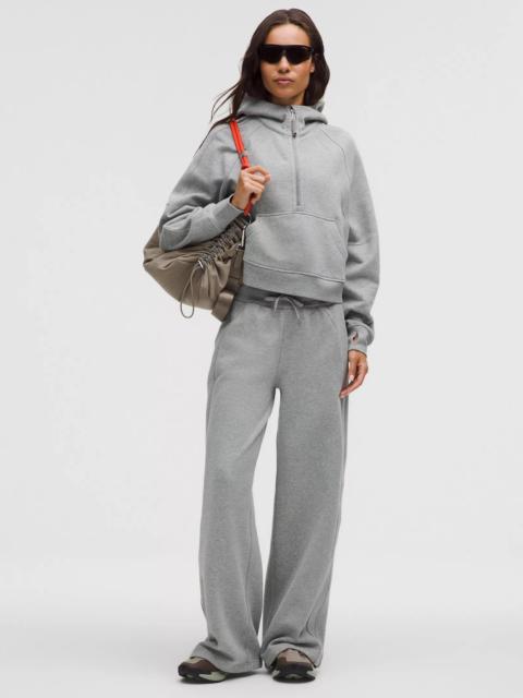 Scuba Mid-Rise Wide-Leg Pant *Regular