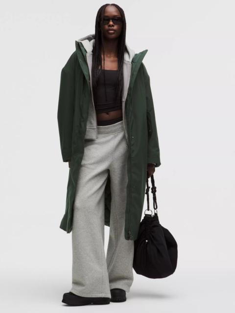 Oversized Insulated Rain Coat