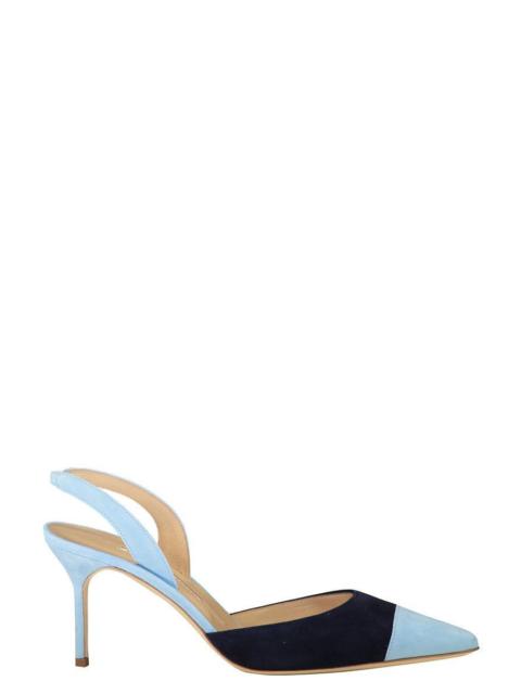 Capsli Slingback - Light Blue Navy