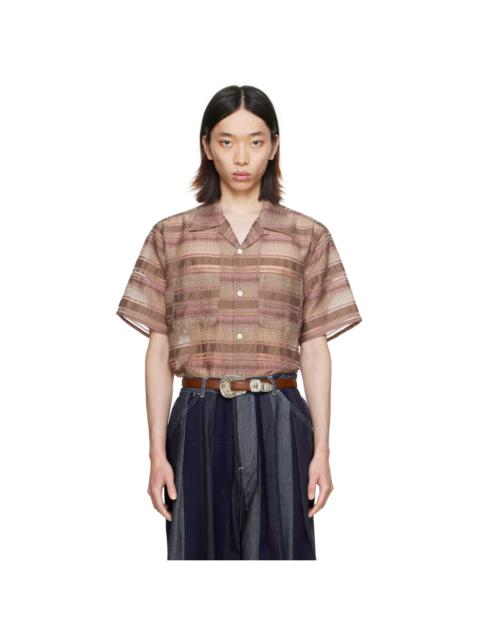 Beige & Pink One-Up Shirt