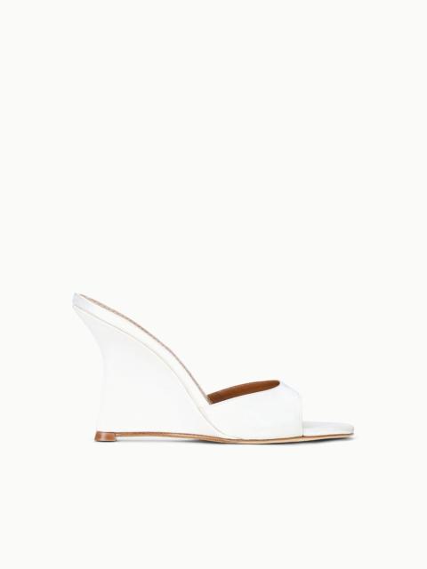 STAUD BRIGITTE HIGH WEDGE IVORY