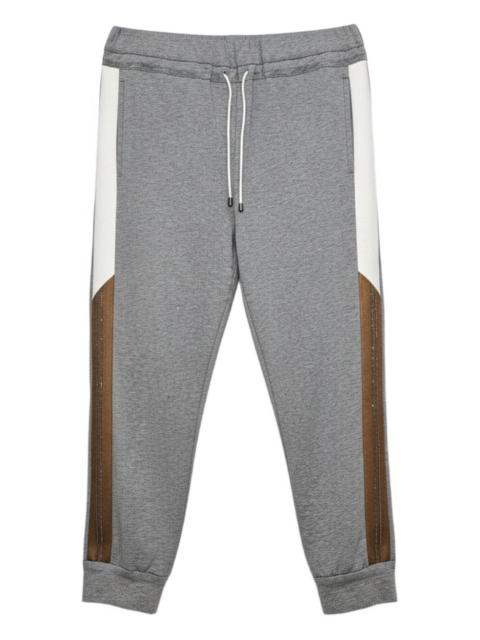 drawstring-waist track pants