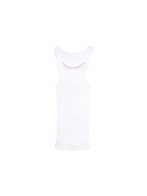 Chrome Hearts Love You Rib Tank White