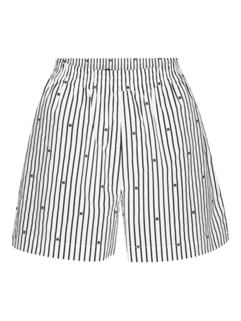 striped shorts
