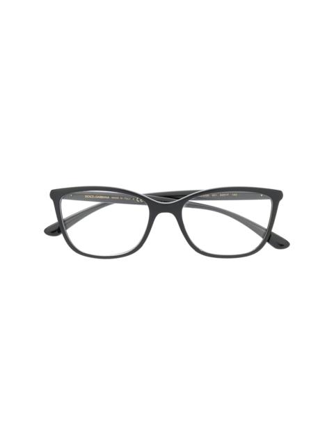 DG5026 rectangular-frame glasses