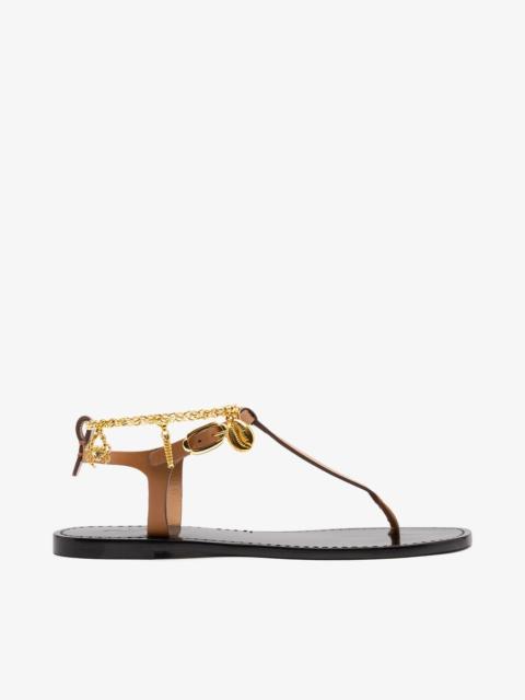 Gipsy Sandal In Light Caramel Vegetale Leather