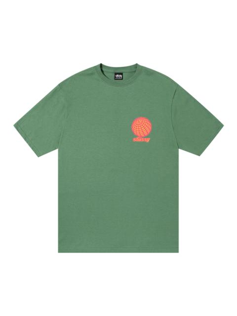 Stussy 8 Ball Grid Tee 'Green'