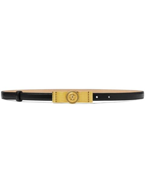 Versace Gianni Ribbon Leather Belt