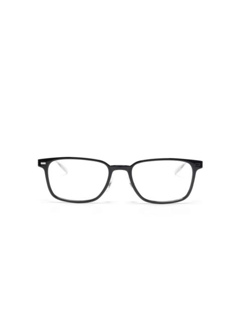 rectangle-frame glasses