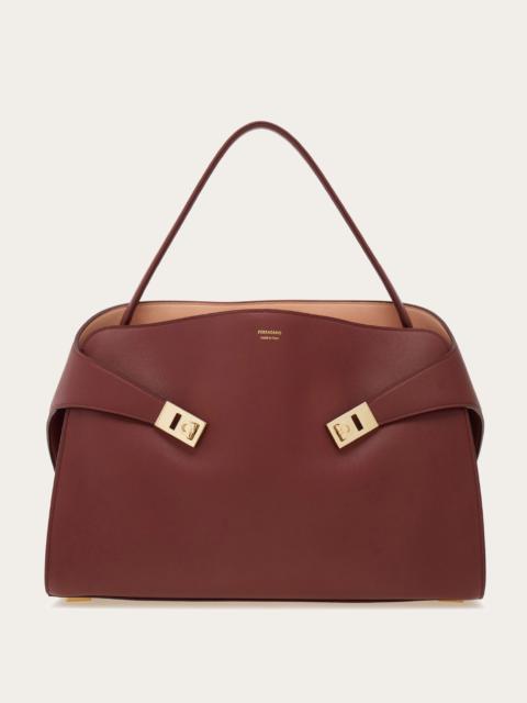 Hug soft bicolor shoulder bag (L)