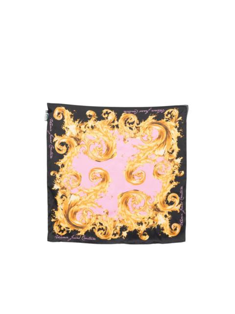 Barocco-print scarf