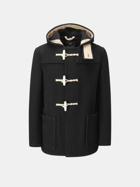 Men's Mid-Length Monty Duffle Coat Black (Archive)
