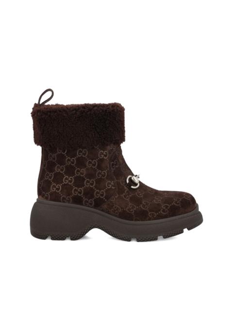 Horsebit GG ankle boots