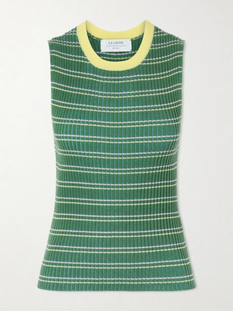 Striped Merino Wool Top