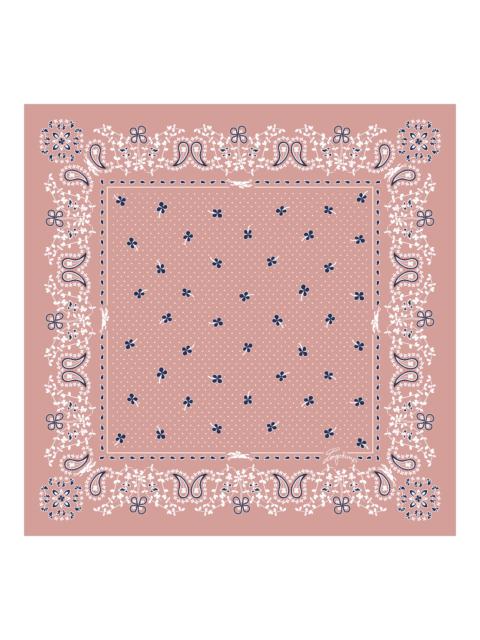 French Bandana Silk scarf 50 Pink Tea - OTHER
