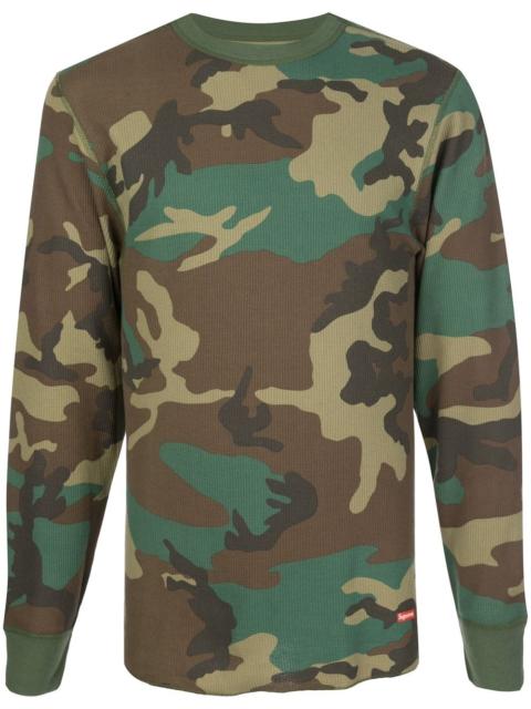 Supreme x Hanes camouflage thermals - SU9018 | REVERSIBLE