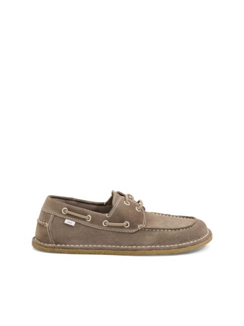 suede boat shoes
