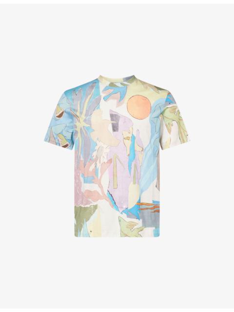 Printed Cotton-Jersey T-Shirt