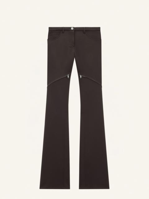 ELLIPSE ZIPPED TWILL PANTS