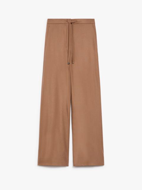 FLORIA Flannel jogging trousers